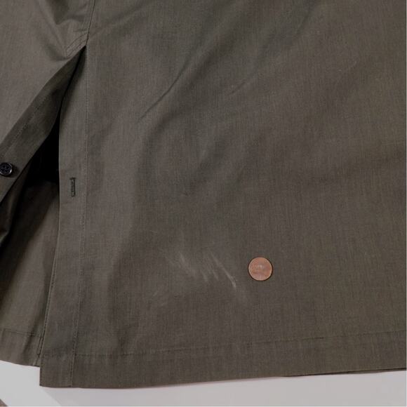 Rare 1950s London Fog Trench Coat Alpaca Mohair Liner Mens 42 Short - Picture 10 of 16